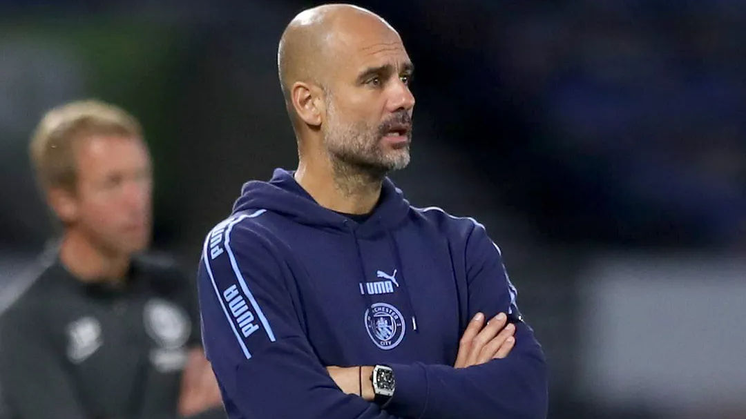 Pep Guardiola says Club Brugge tie ‘much more important’ than Manchester derby