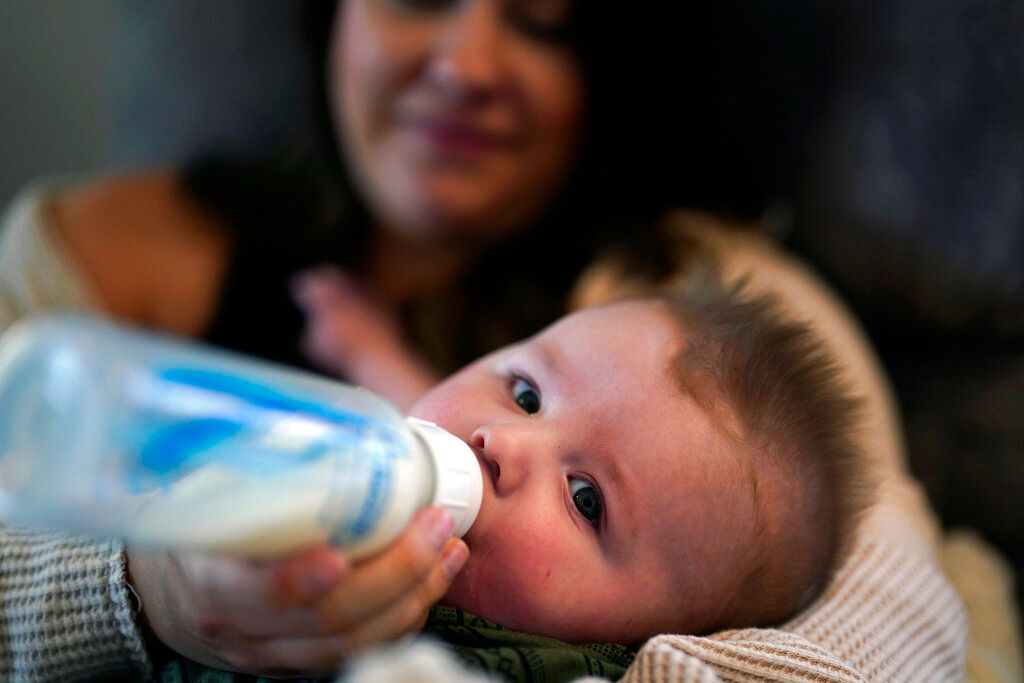 Baby formula shortage in US fuels spike in milk bank interest