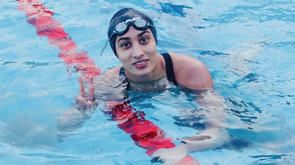 Maana Patel, India’s first female swimmer to qualify for Tokyo Olympics