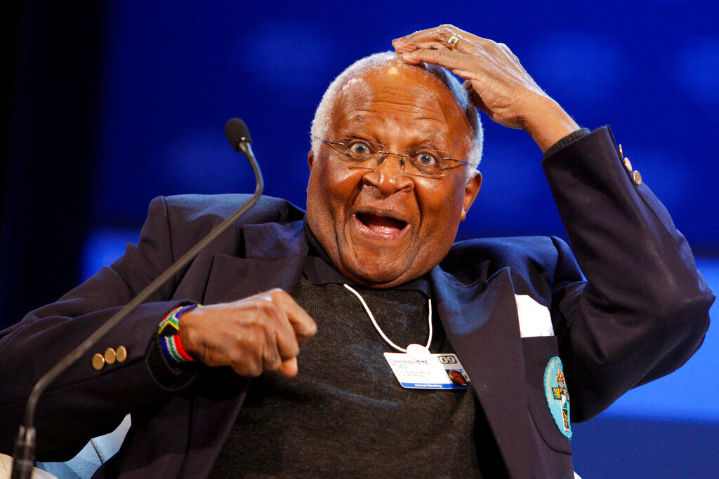 Who is Nomalizo Leah Tutu, wife of Desmond Tutu?