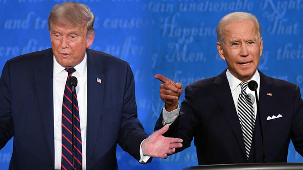 Fact-checking claims made by presidential nominees Donald Trump and Joe Biden