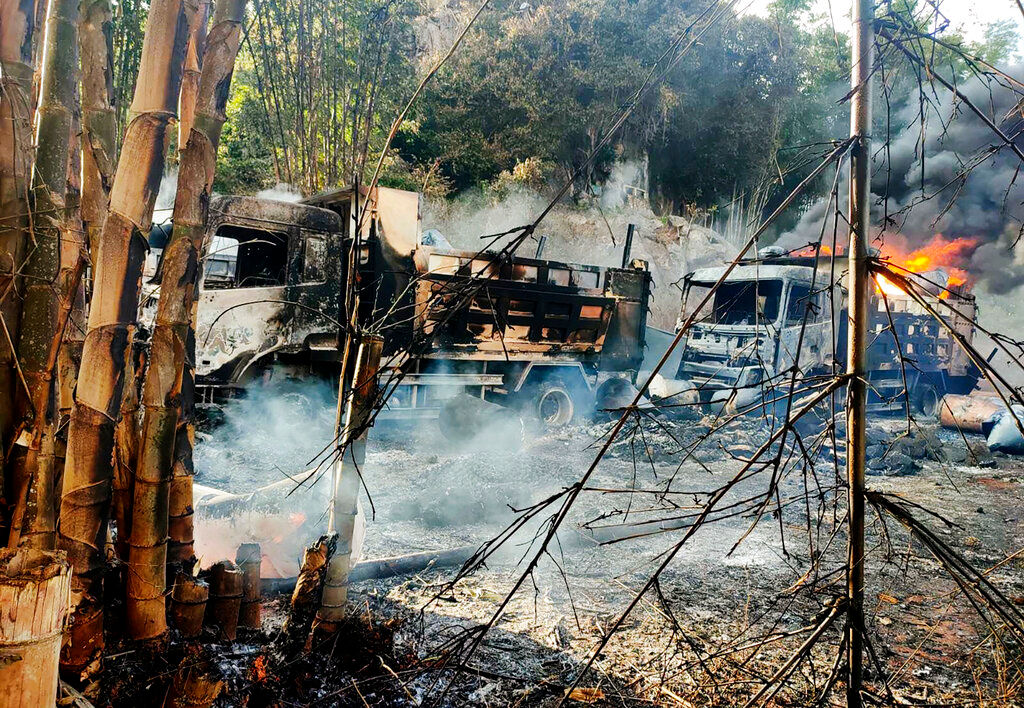 Myanmar government troops kill dozens, including women and children