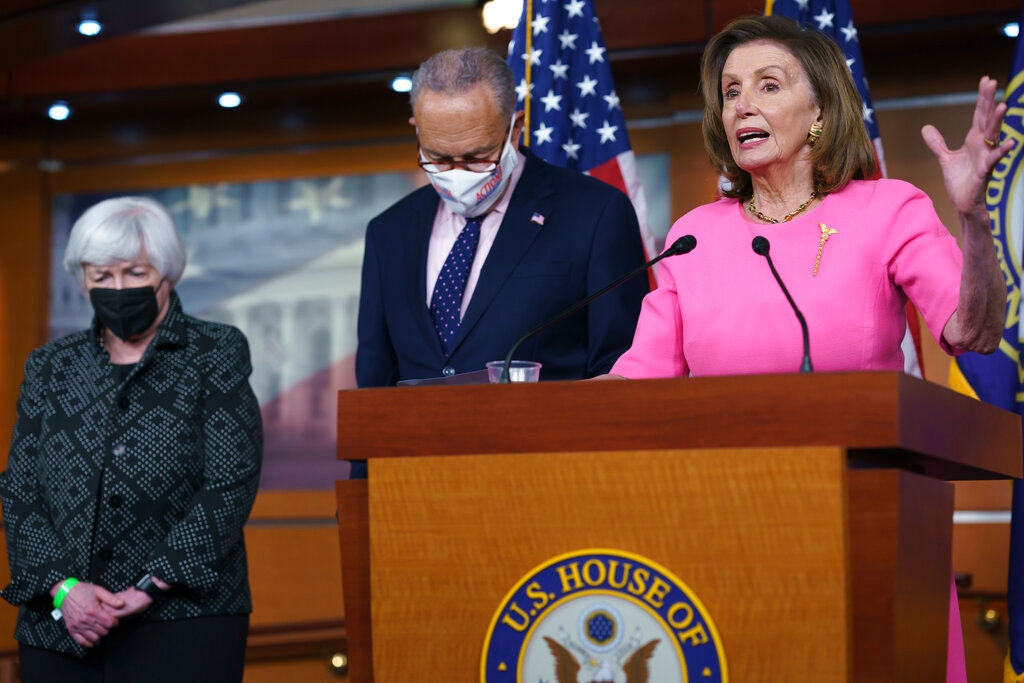 House Speaker Nancy Pelosi promises legislative nod to infrastructure bill