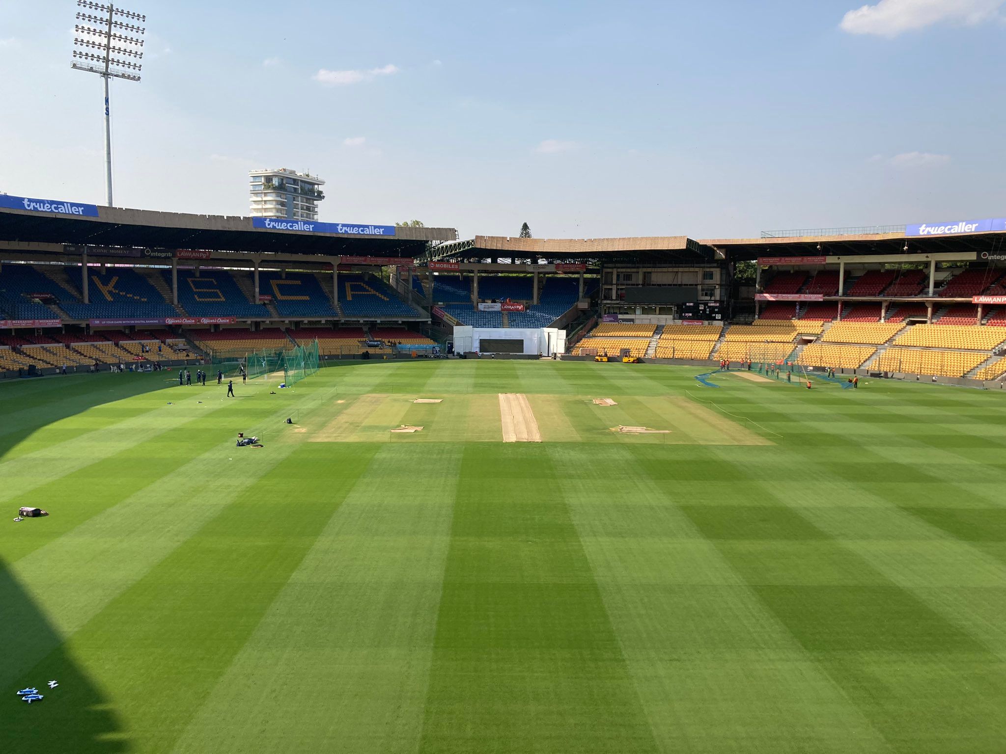 M Chinnaswamy stadium to welcome capacity crowd for IND-SL pink-ball Test