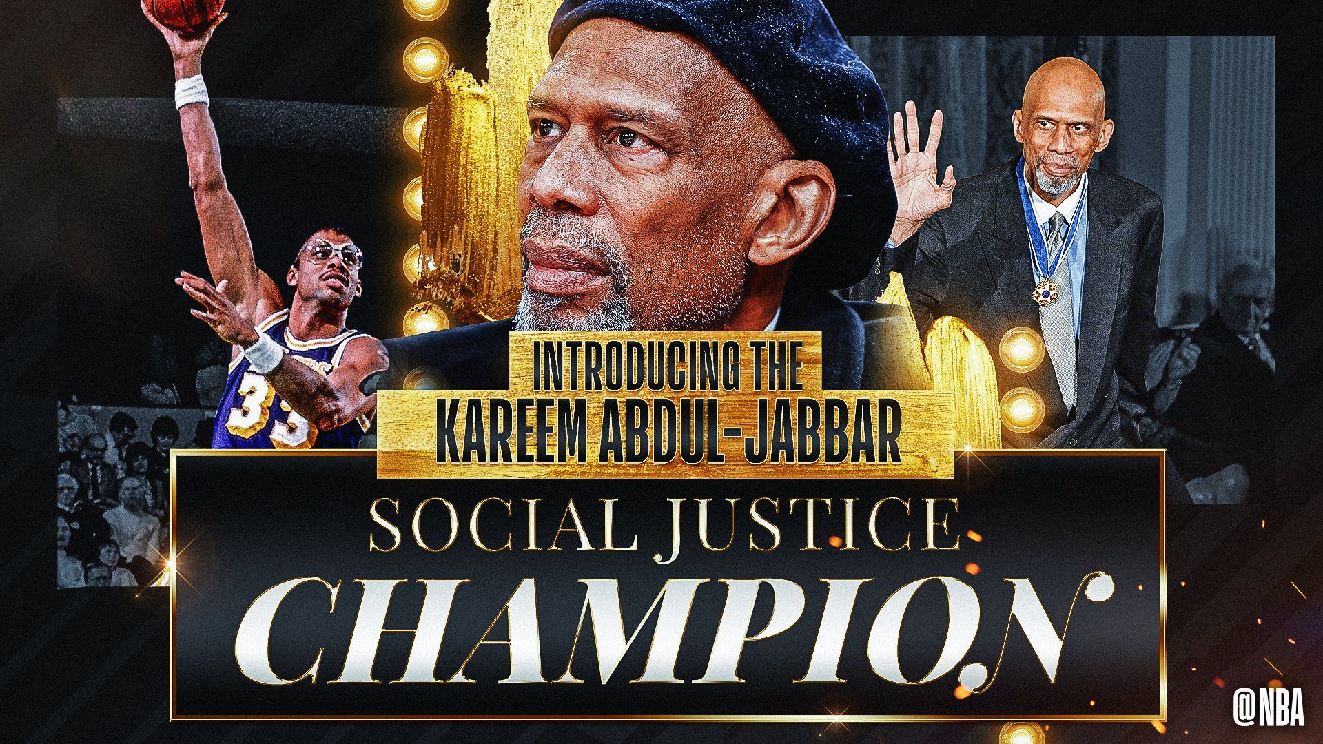 NBA names new social justice award after civil rights activist Abdul-Jabbar