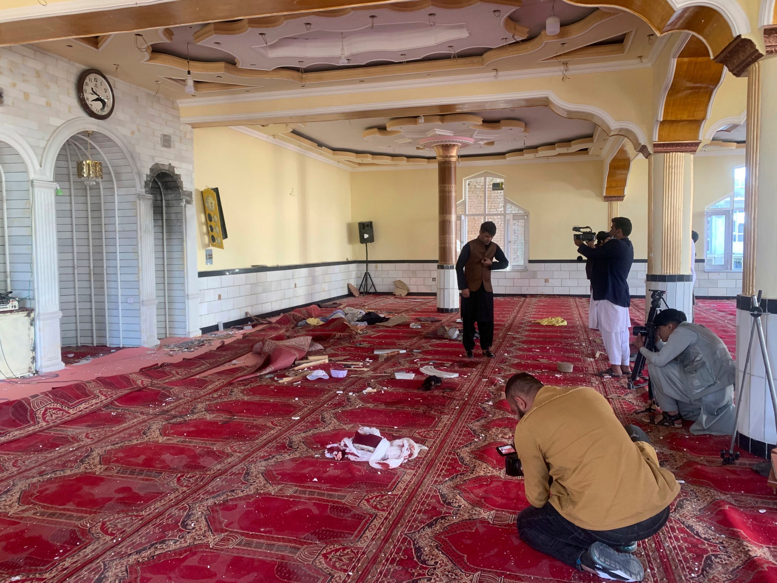 IS claims Afghan mosque blast that killed 12 worshippers