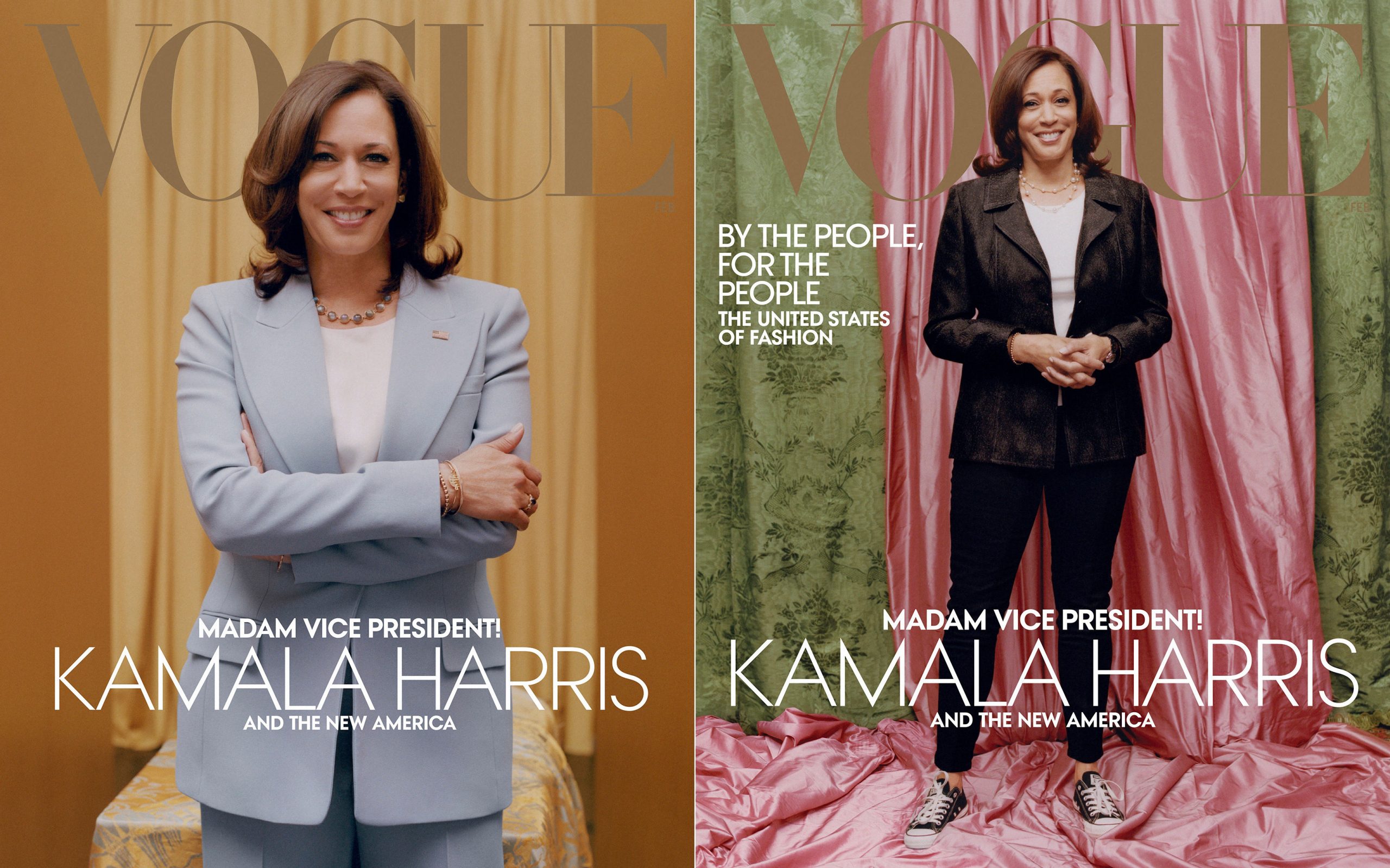 Vogue editor defends the cover photo of incoming VP Kamala Harris