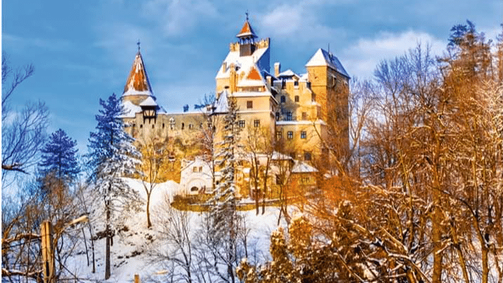 No vampiric fangs, only COVID jabs at Romania’s Dracula castle
