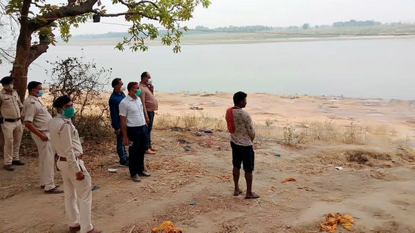 Bodies, buried in sand, found near river Ganga in Uttar Pradesh’s Unnao