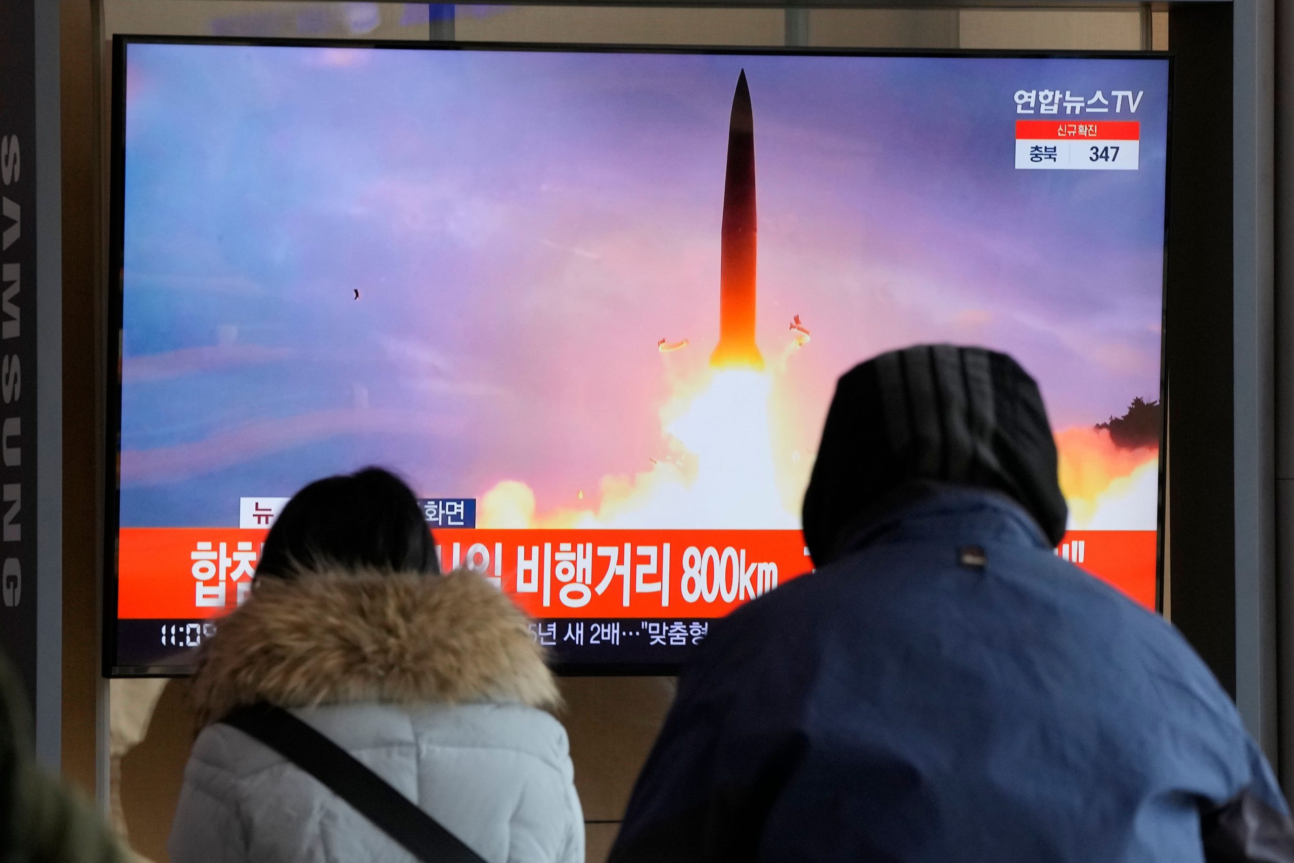 North Korea fires another missile, possibly ballistic, after a month’s break