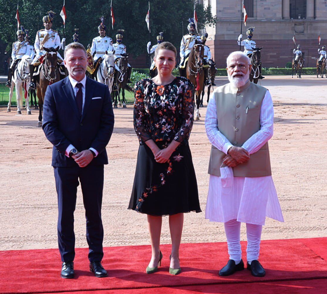 Danish PM Frederiksen 1st head of state to visit India since COVID curbs