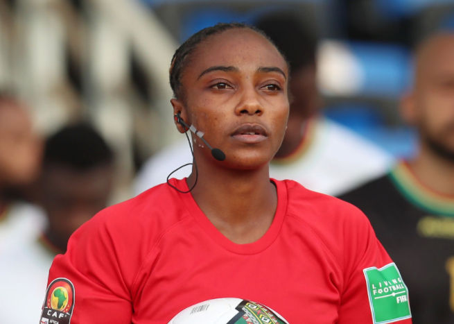 Zimbabwe v Guinea: All-women refereeing team make history at AFCON