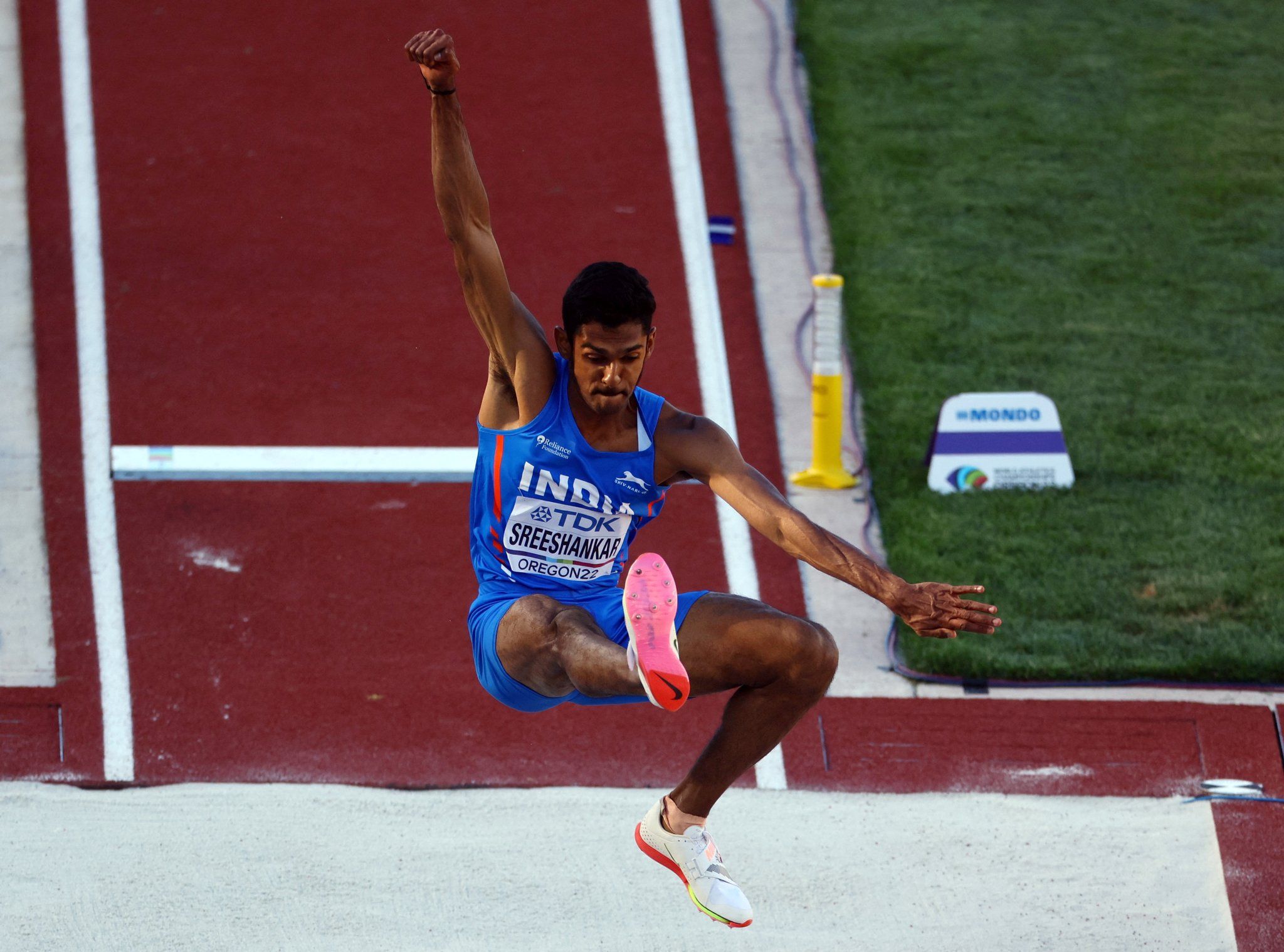 Who is Murali Sreeshankar, Indian national record holder in long jump?