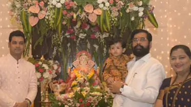 Eknath Shindes Ganesh Chaturthi festivity draws comparison with Uddhav era