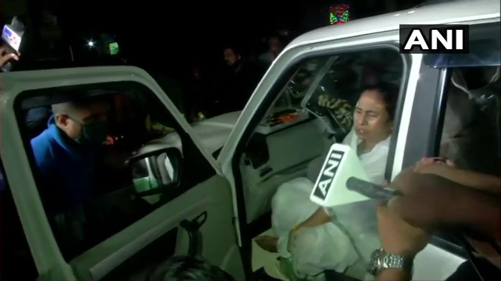 Mamata Banerjee injured during poll campaign in Nandigram