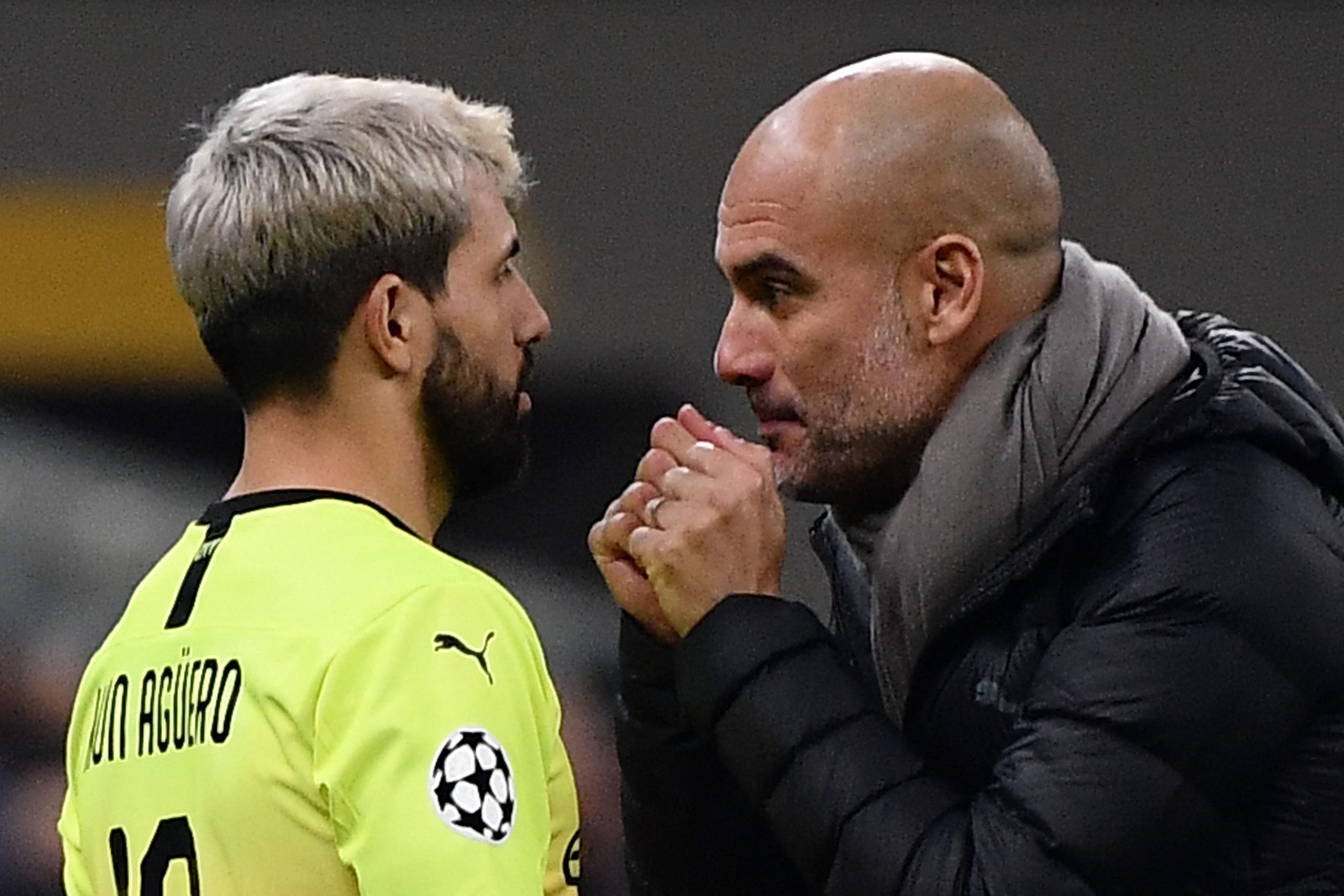‘I would be cold’. Pep Guardiola warns Sergio Aguero over spot in Champions League final
