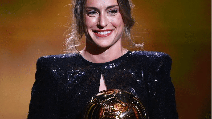 Barcelona midfielder Alexia Putellas wins womens Ballon dOr award