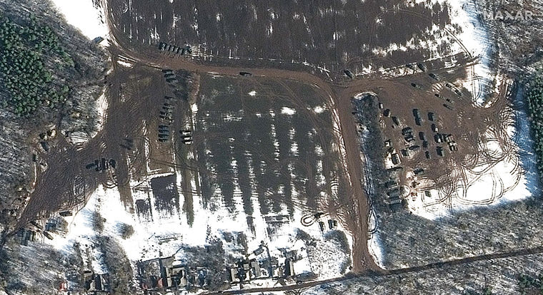 Satellite images reveal new deployments by Russia on Ukraine border