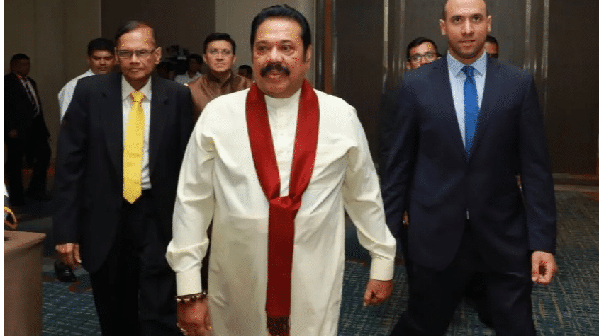 Mahinda Rajapaksa takes oath as Prime Minister of Sri Lanka