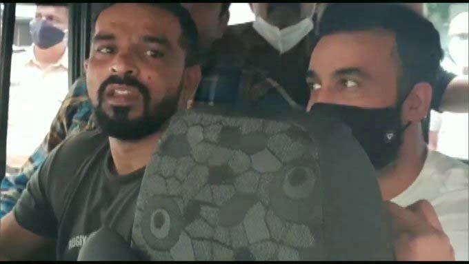 Raj Kundra, aide Ryan Tharp taken to Mumbai’s Esplanade Court