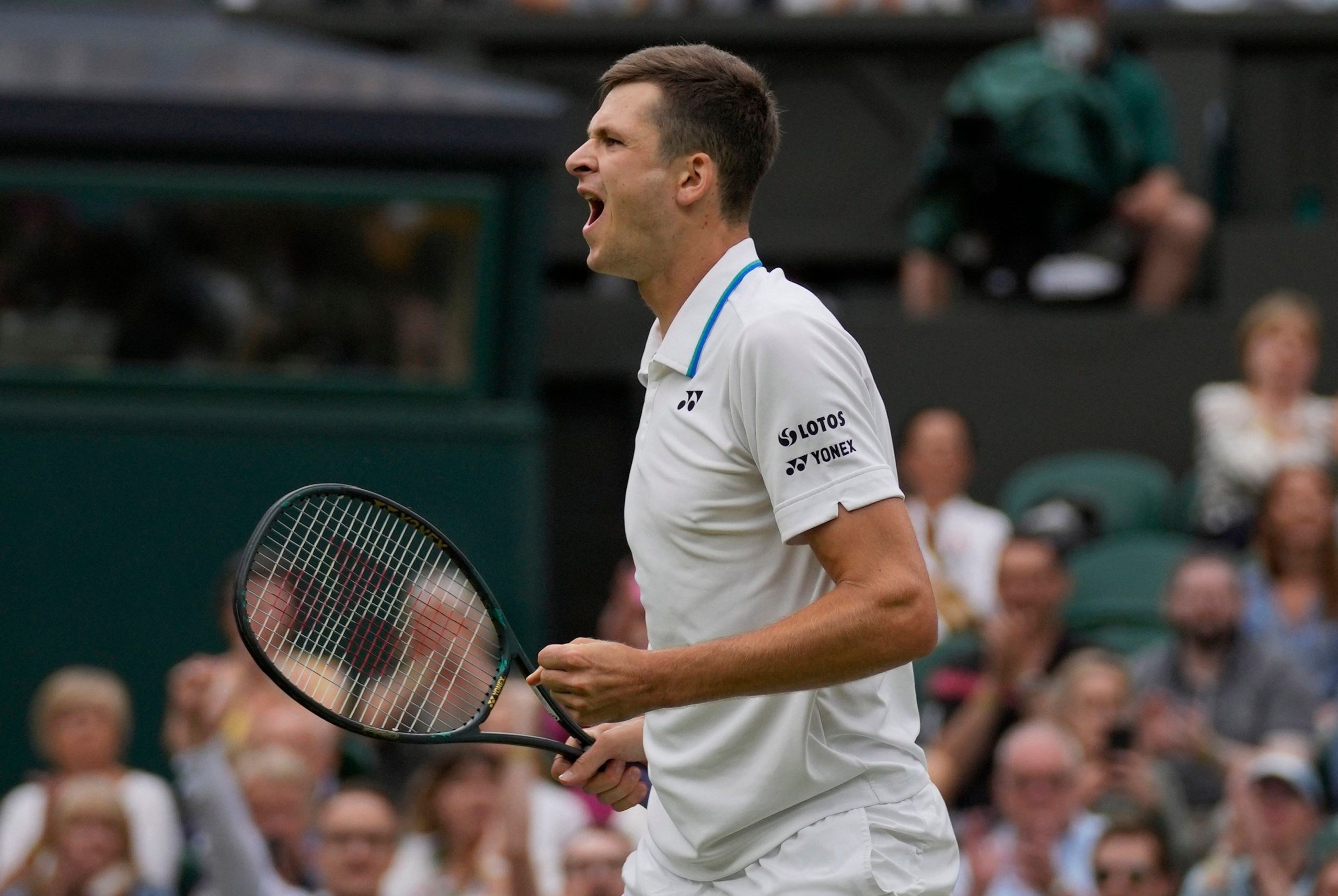 Hubert Hurkacz, the 24-year-old who knocked out Roger Federer at Wimbledon