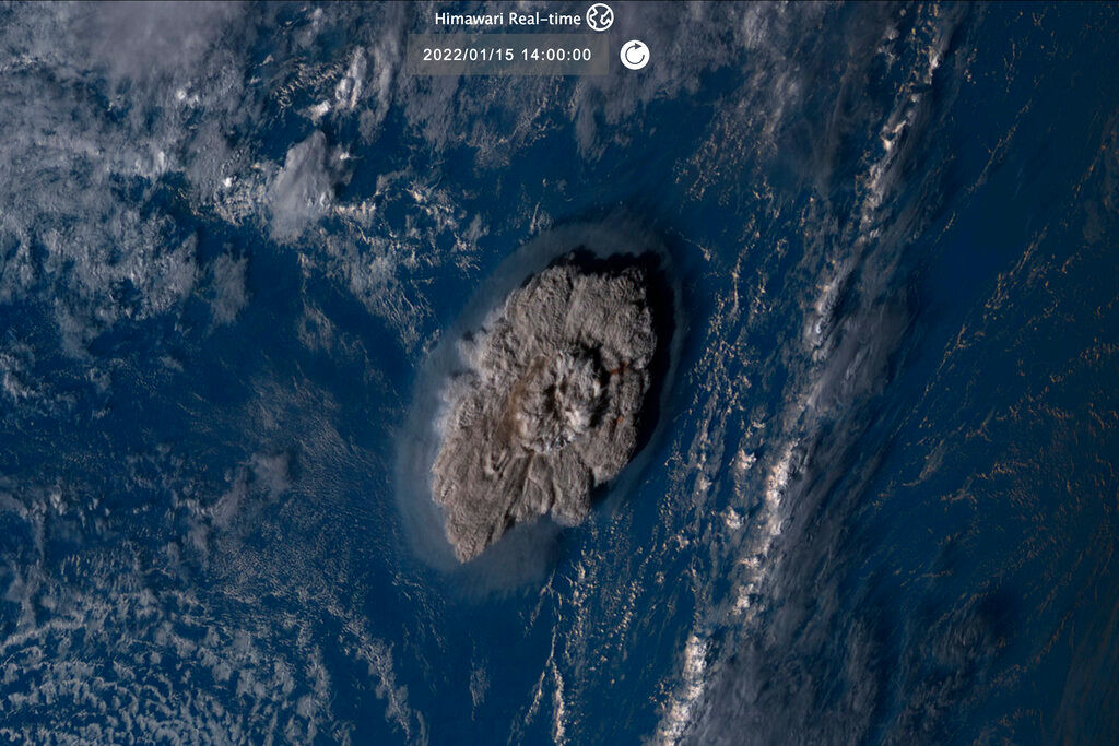 Tonga says volcanic eruption killed three; outer islands completely devastated