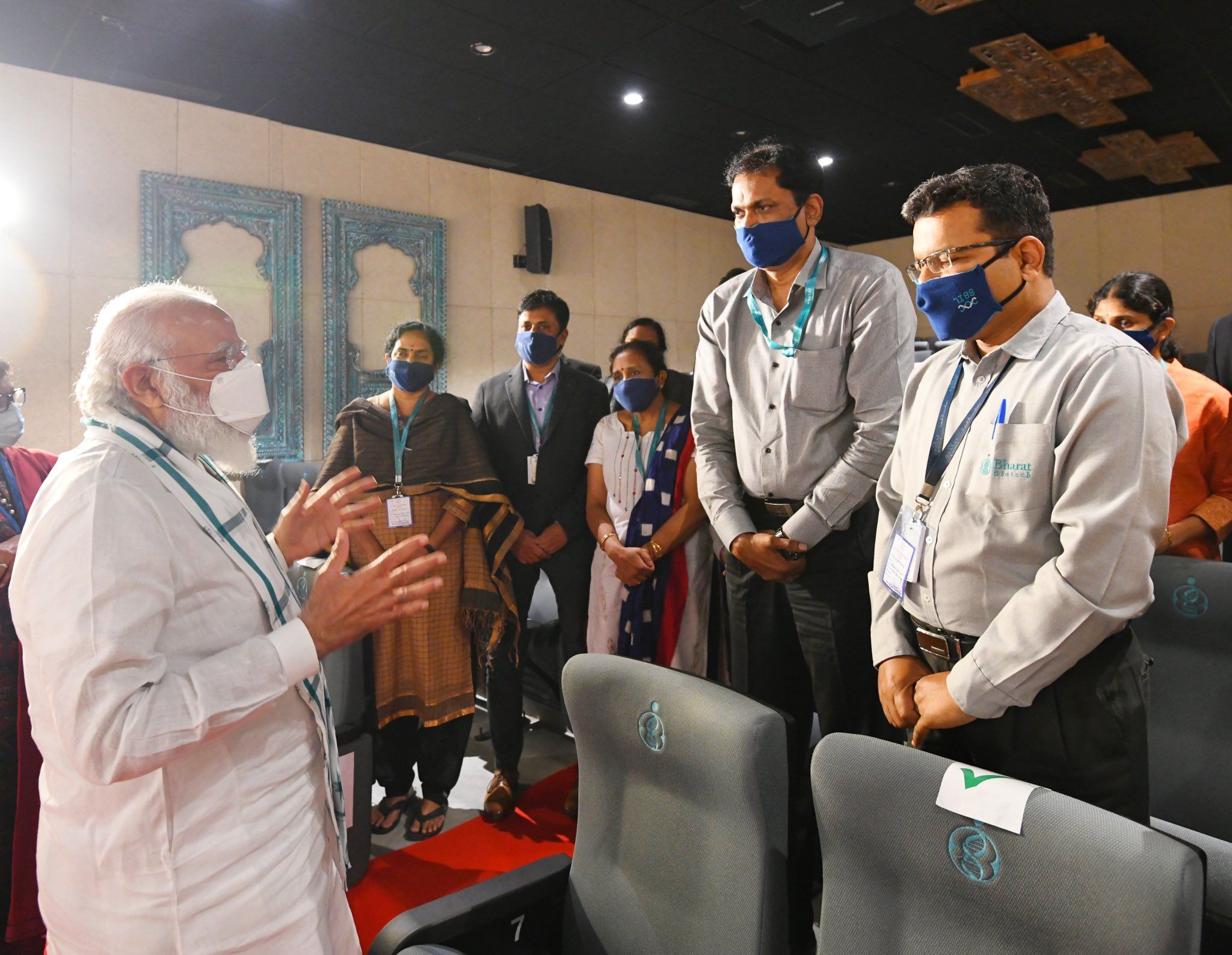 PM Modi visits Serum Institute of India