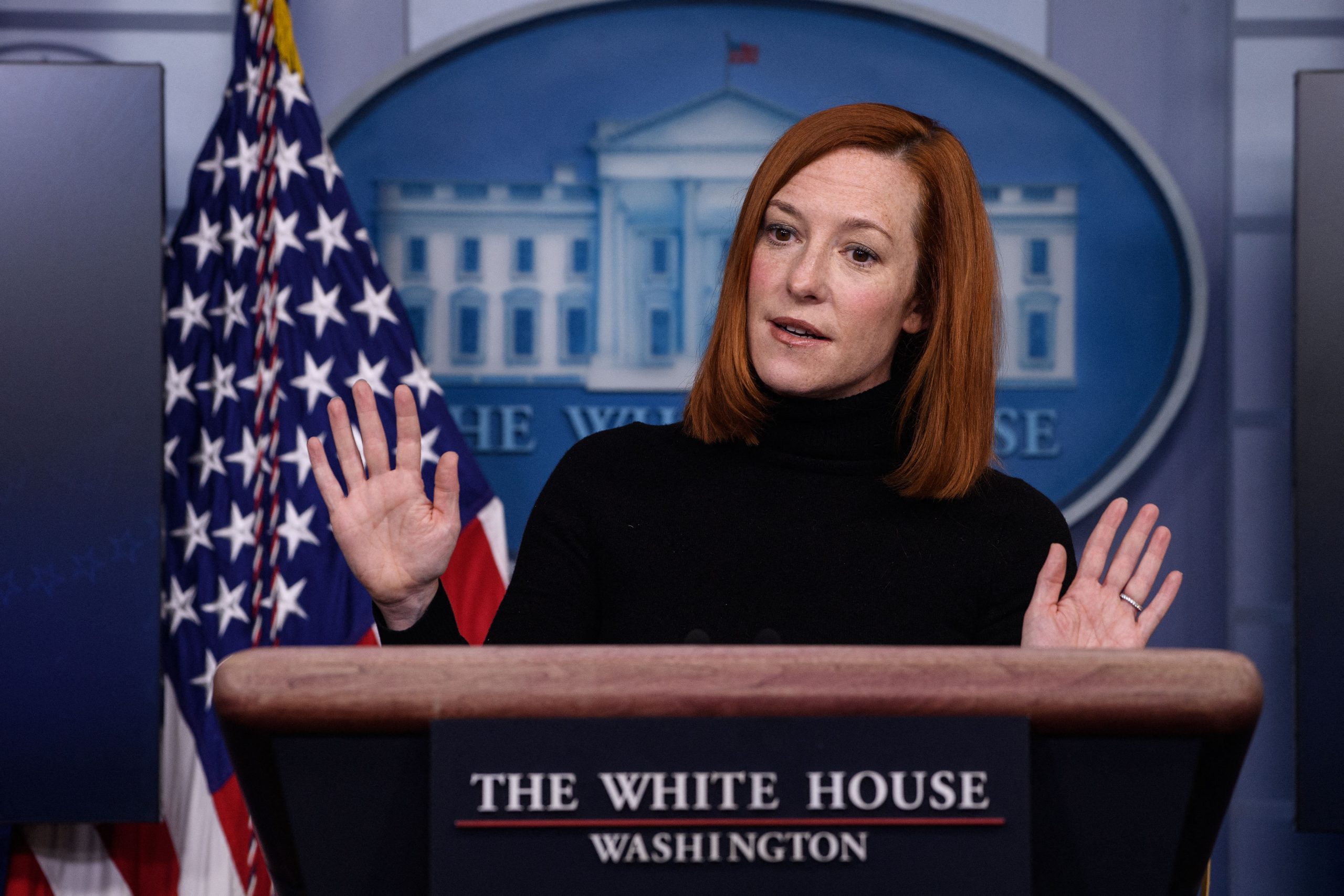 Jen Psaki gives ‘no credit’ to Donald Trump for US COVID-19 vaccine rollout