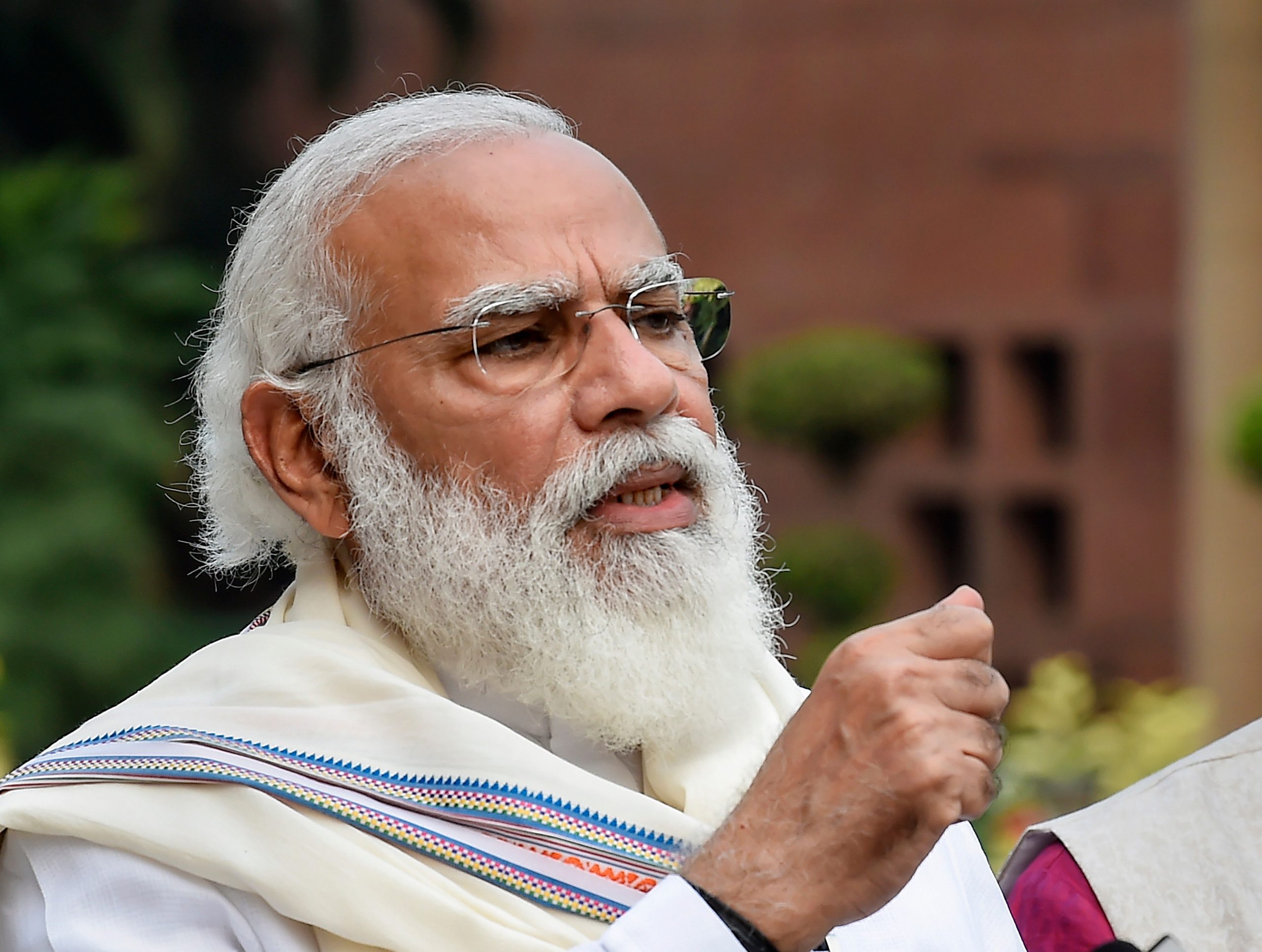 Rejected by people, Opposition resorting to event management, selfie ops: PM on farmers’ protest