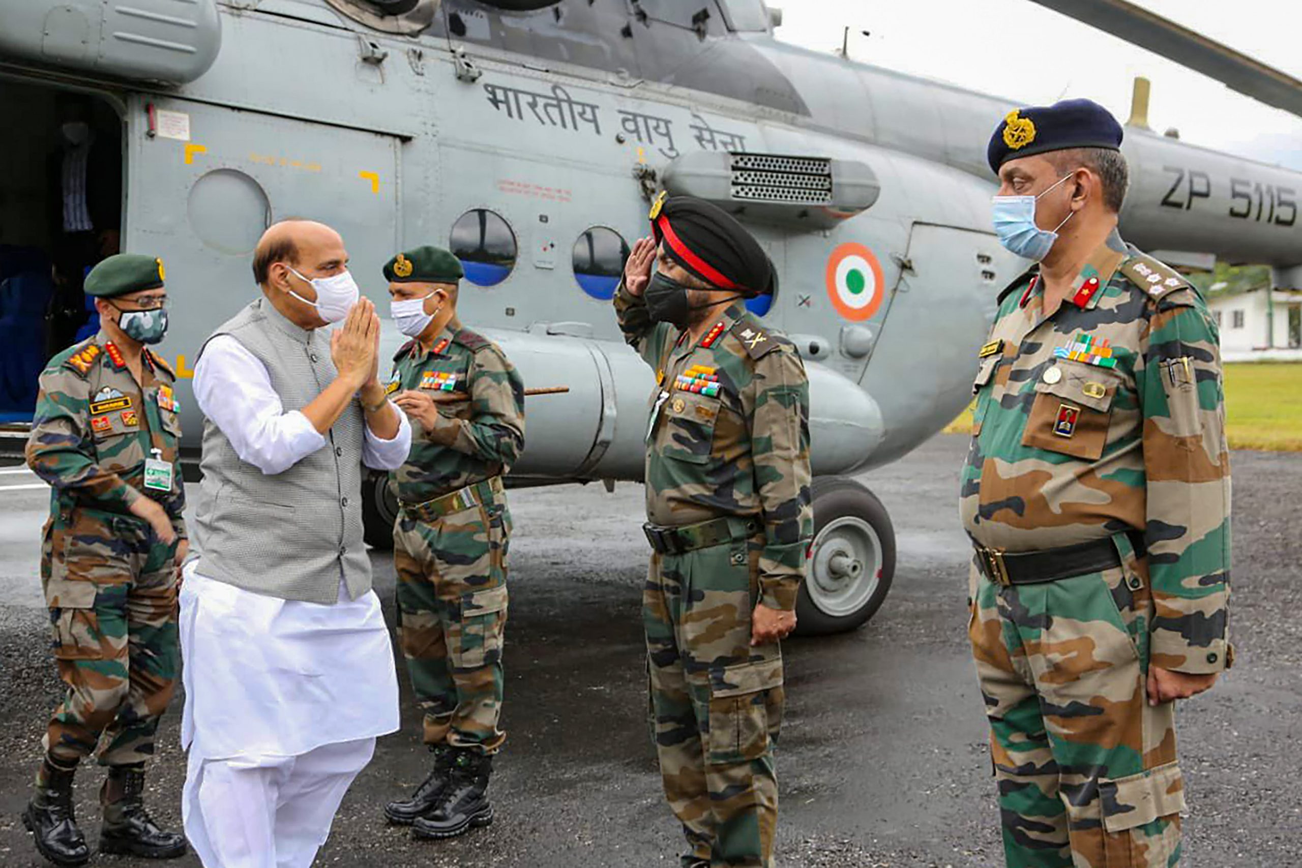 Indo-China border tension should end, says Rajnath Singh after ‘Shastra Puja’