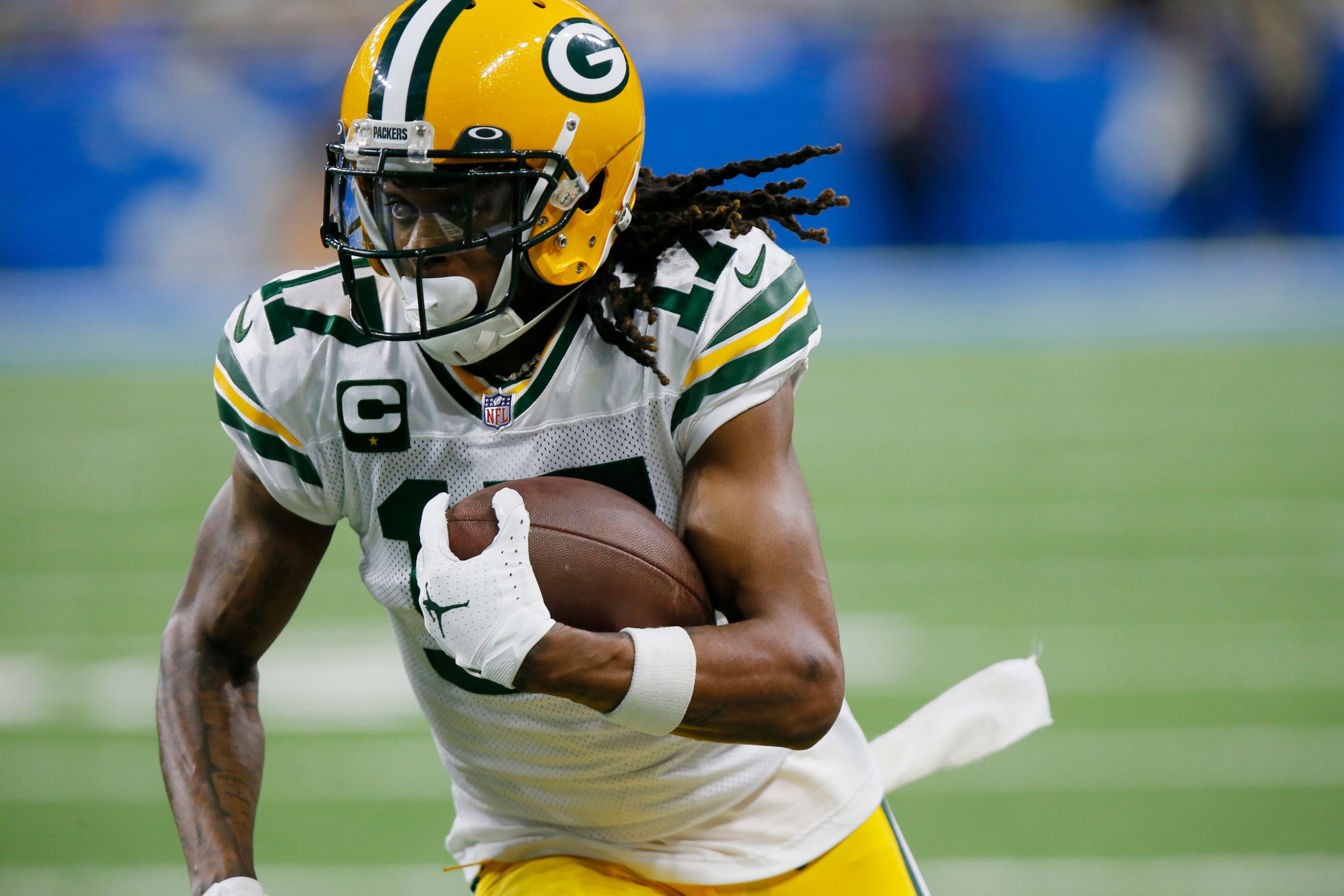 Will NFL star Davante Adams face suspension for shoving photographer to the ground?