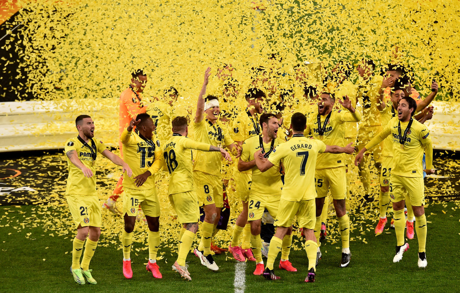 Anything is possible: Villarreal players rejoice after first major trophy