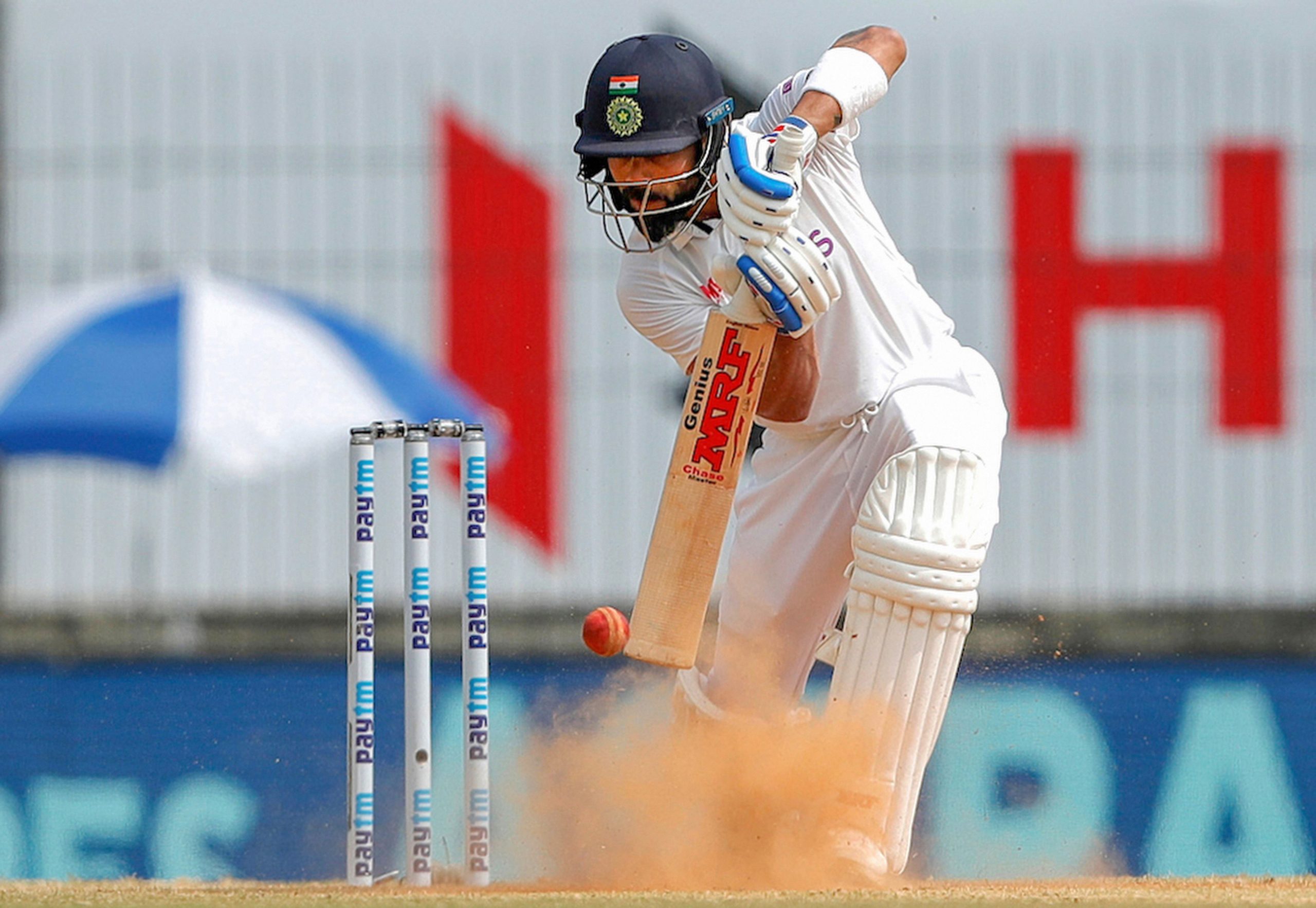 India vs England: Rohit Sharma and Ajinkya Rahane put up century stand on tricky pitch