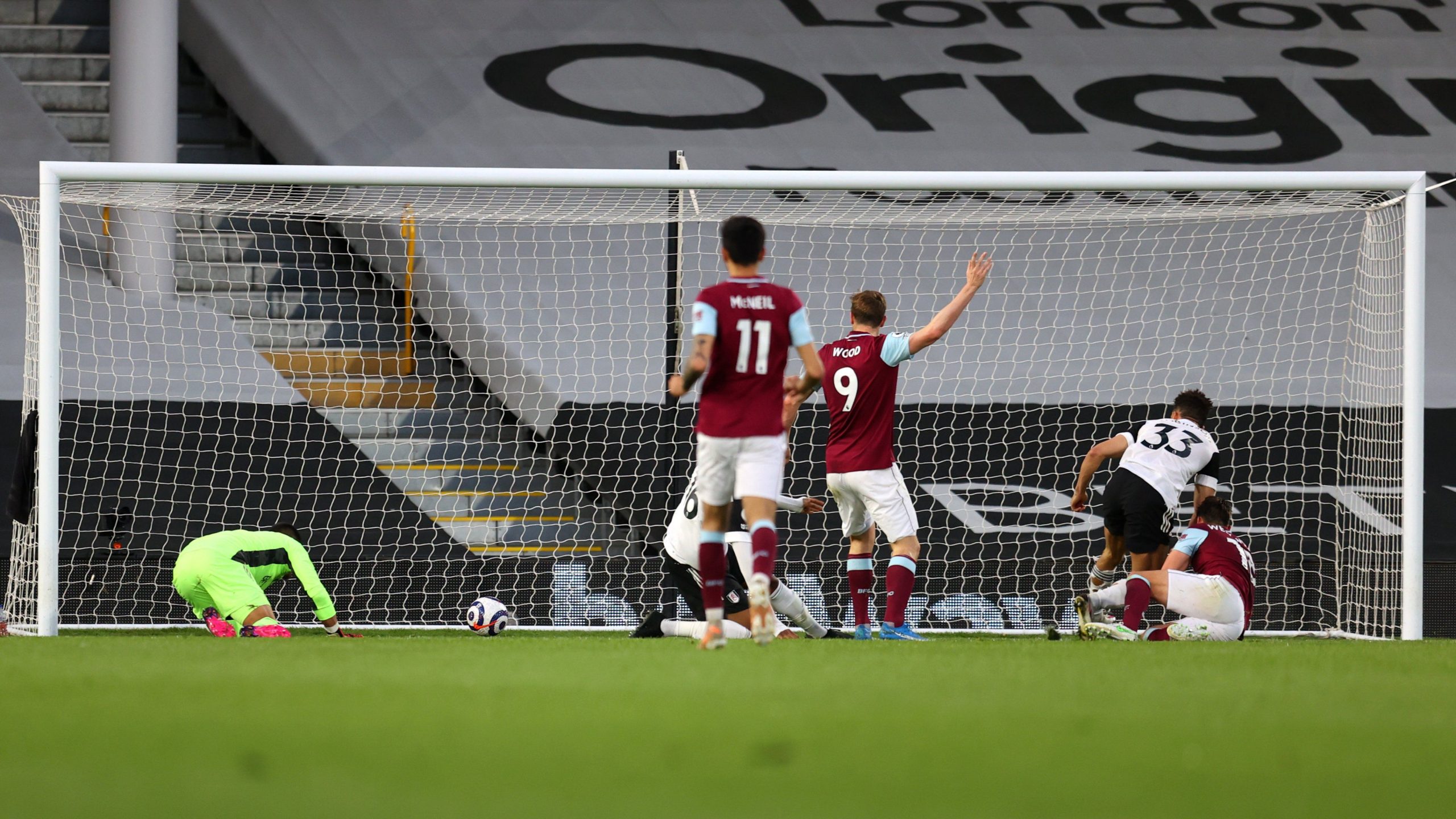 Loss against Burnley ensures end of Fulham’s stay in Premier League