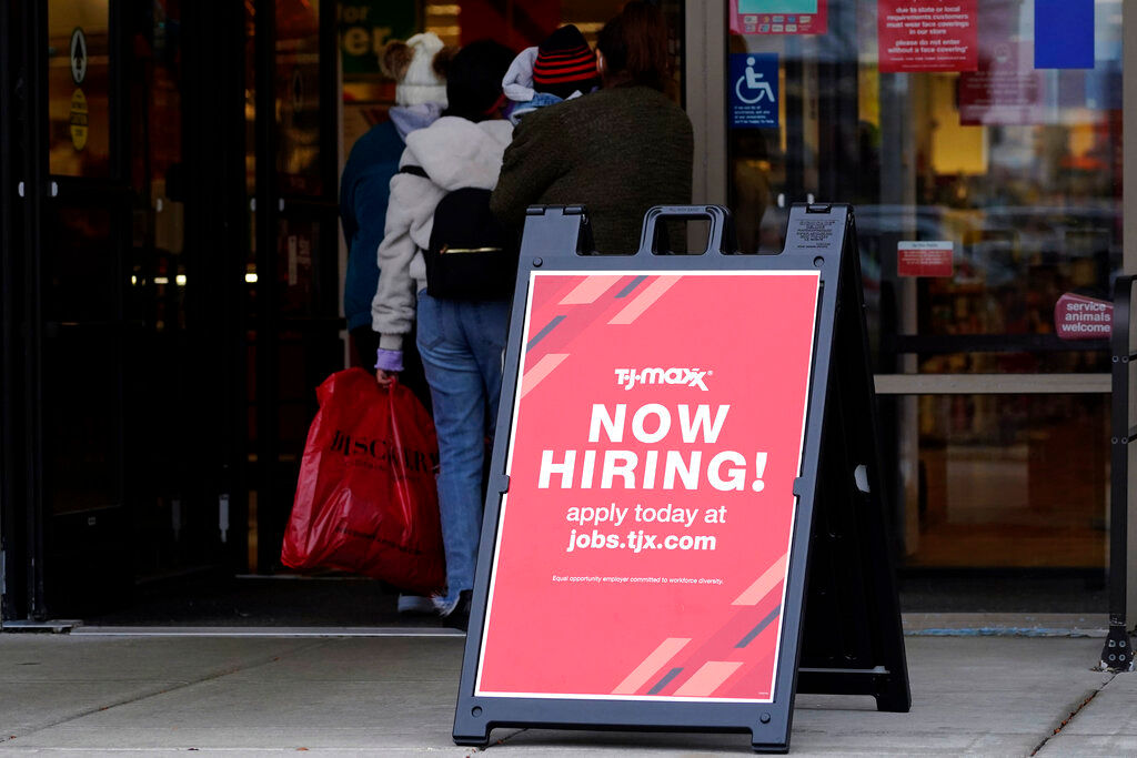 US jobless claims fall to 199,000, lowest in 52 years
