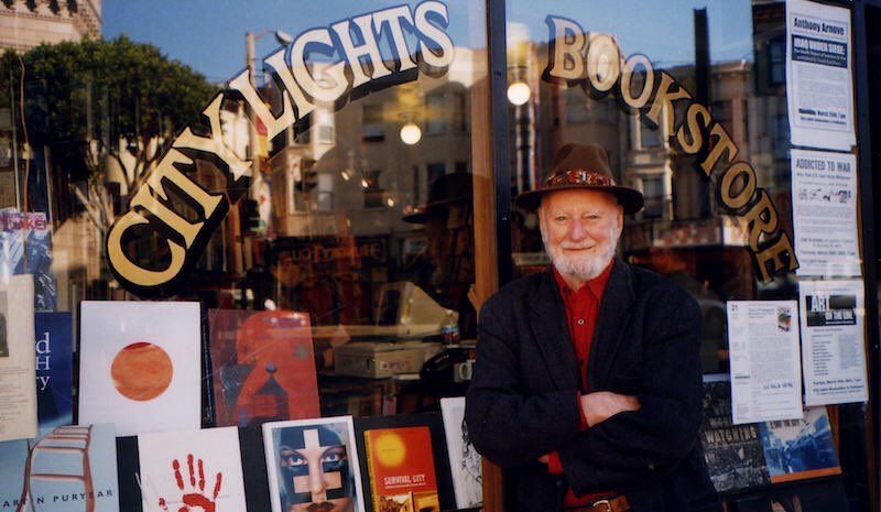 Lawrence Ferlinghetti, who started City Lights bookshop, dies at 101