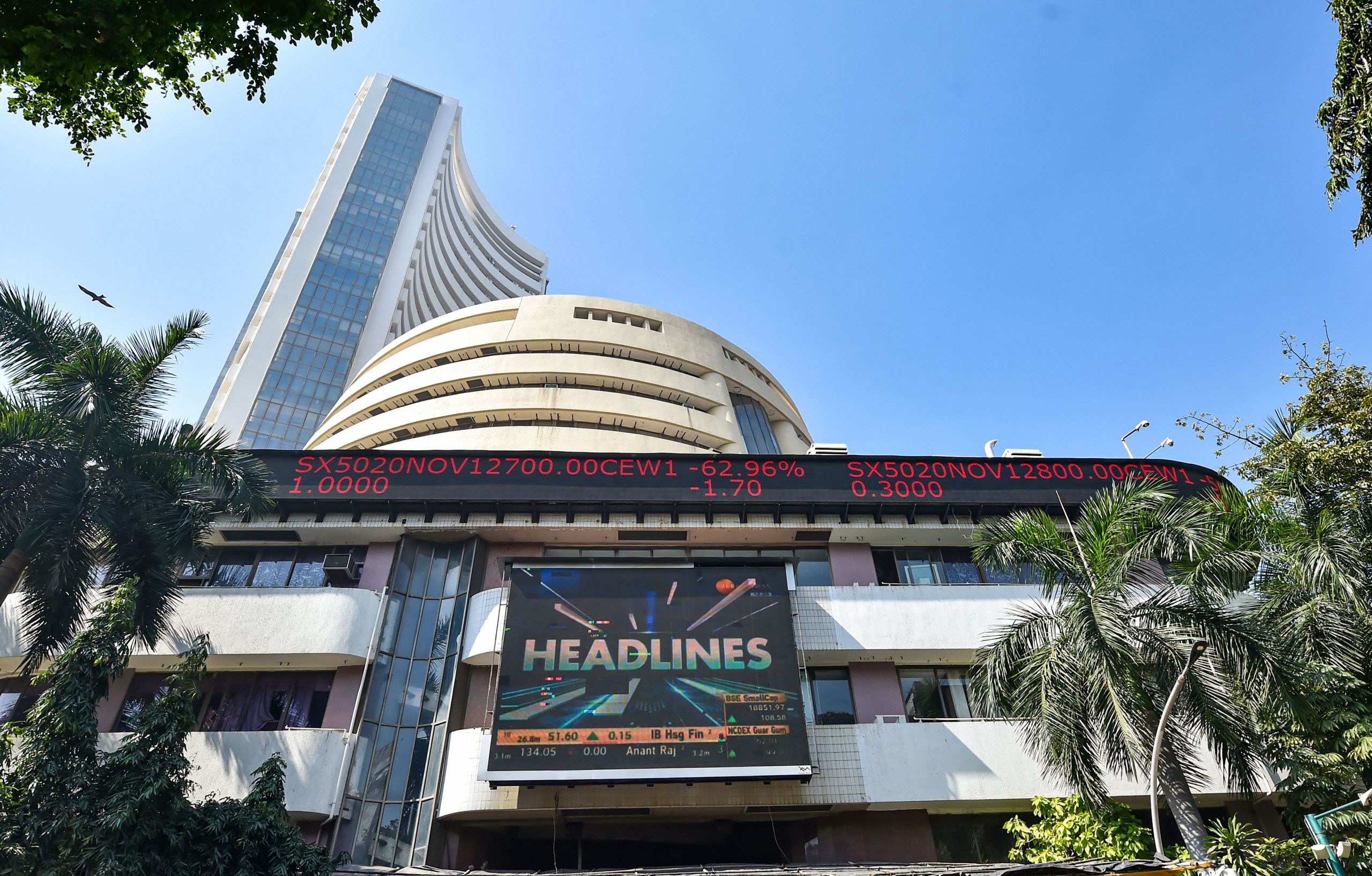 Why did Sensex fall by 1,708 points today?