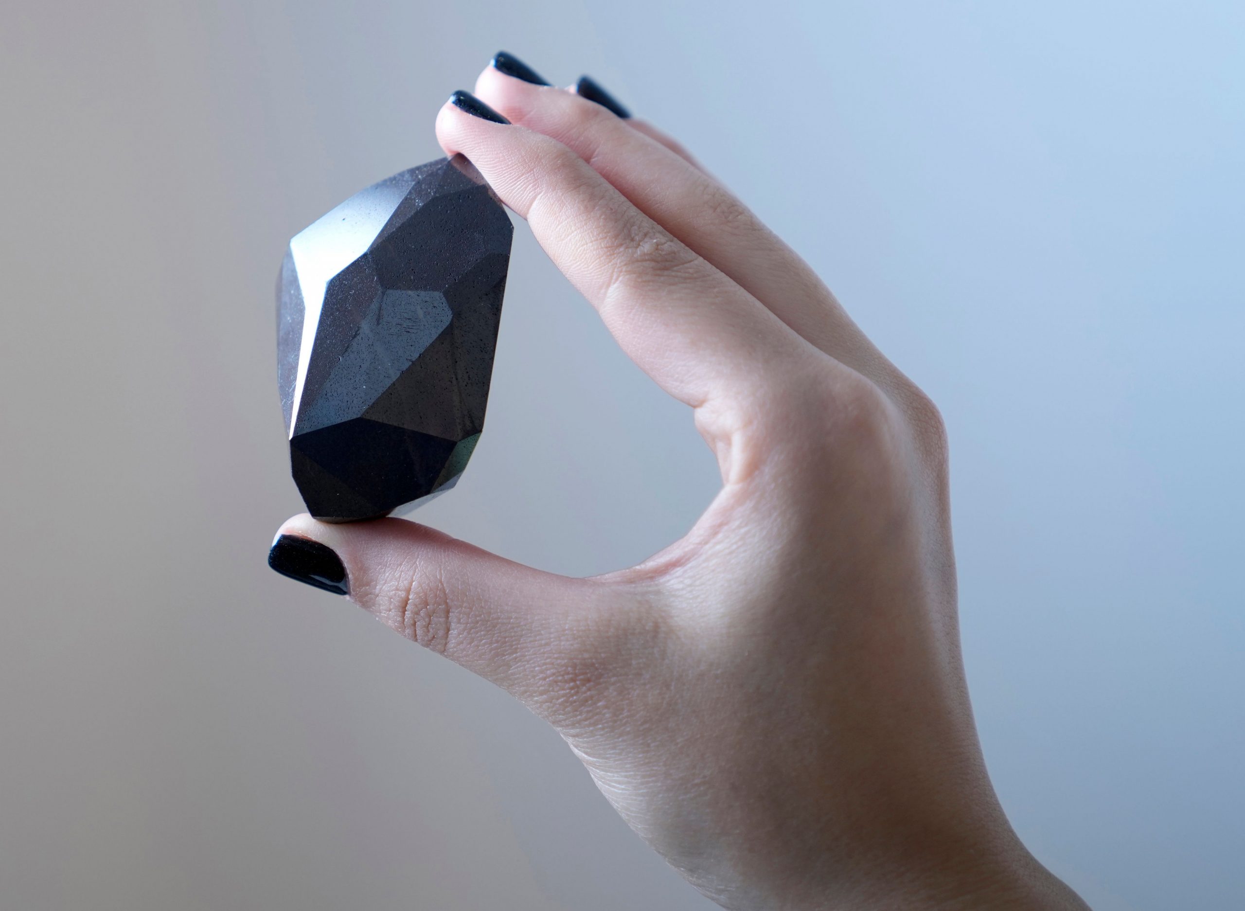 555.55-carat black diamond unveiled in Dubai