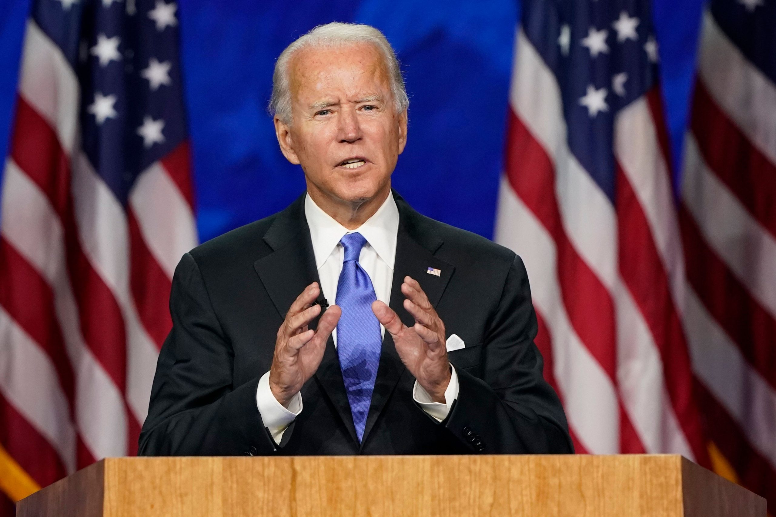 Joe Biden calls for end to ‘lawlessness’ in protest-hit US cities