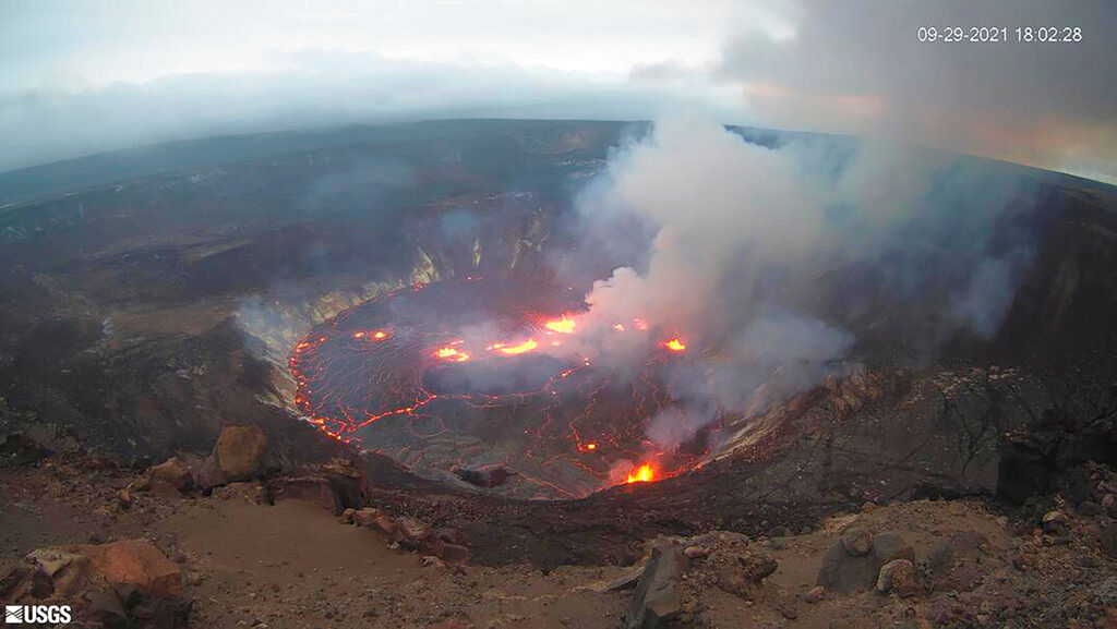 Hawaii’s Kilauea, one of the planet’s most active volcanoes, erupts