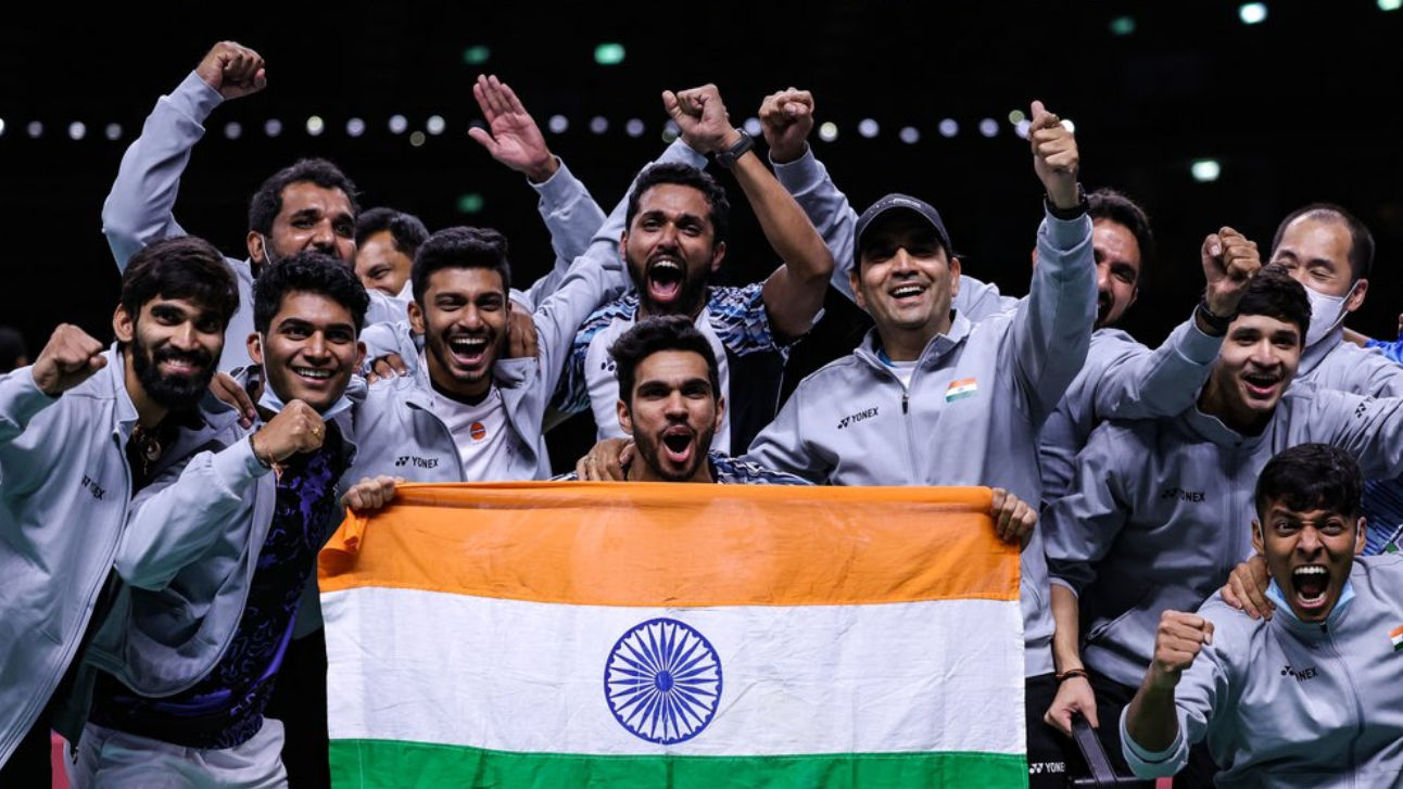 India beat Denmark to reach Thomas Cup final for the first time ever