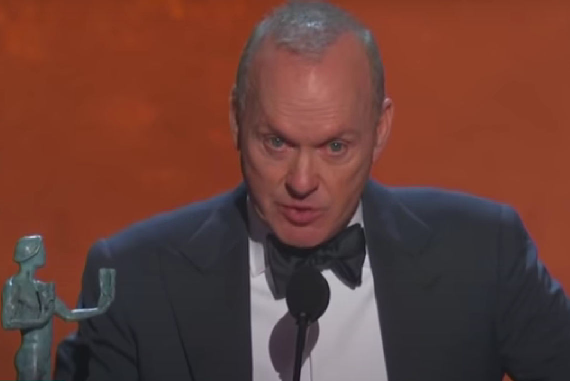 I am quite fortunate: Michael Keaton in emotional speech after SAG Awards win