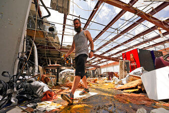 We’ll rebuild, it’s what we do: Hurricane Ida leaves town of Houma shattered