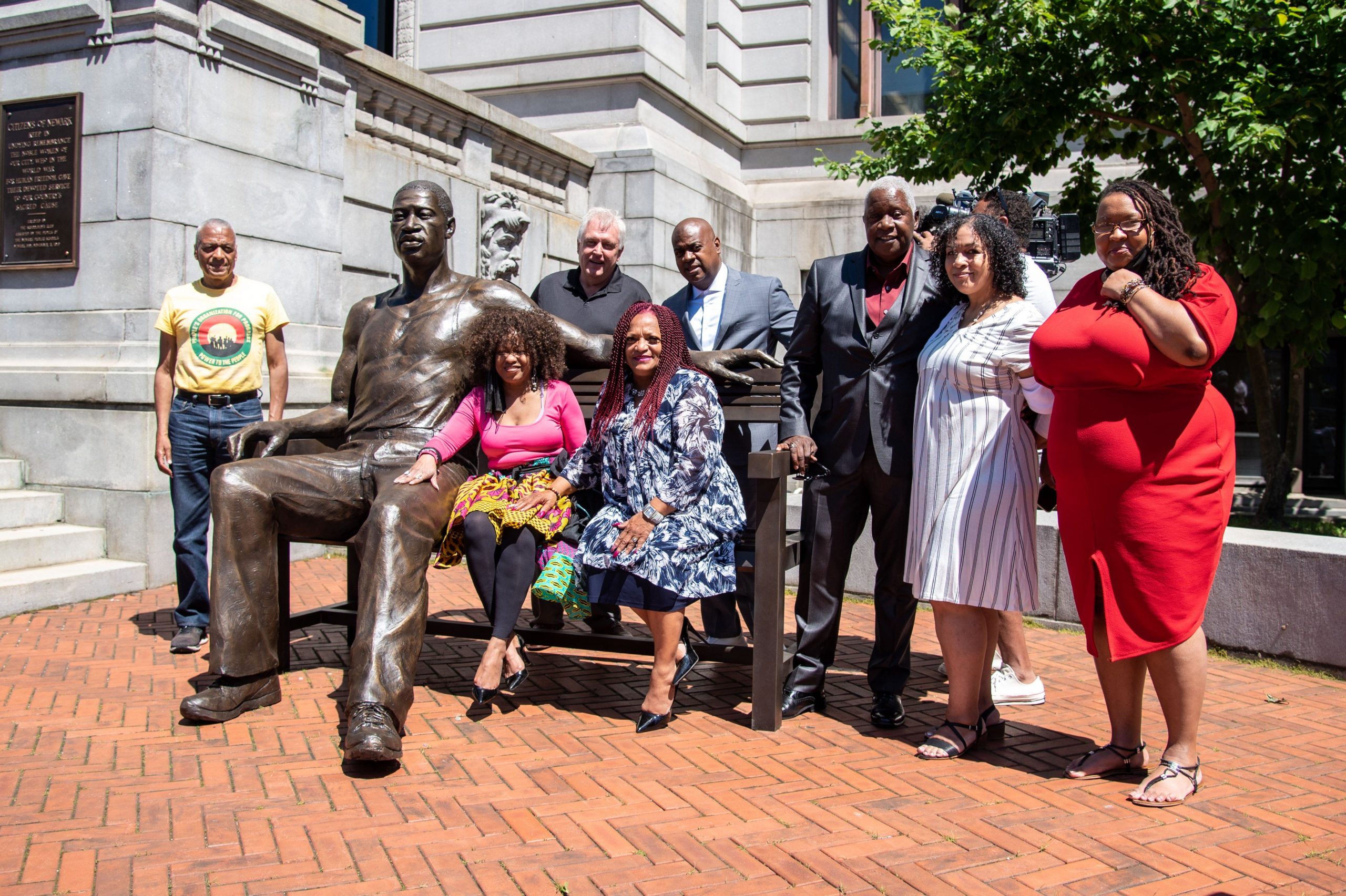 US cities unveil George Floyd statues to mark Juneteenth celebrations