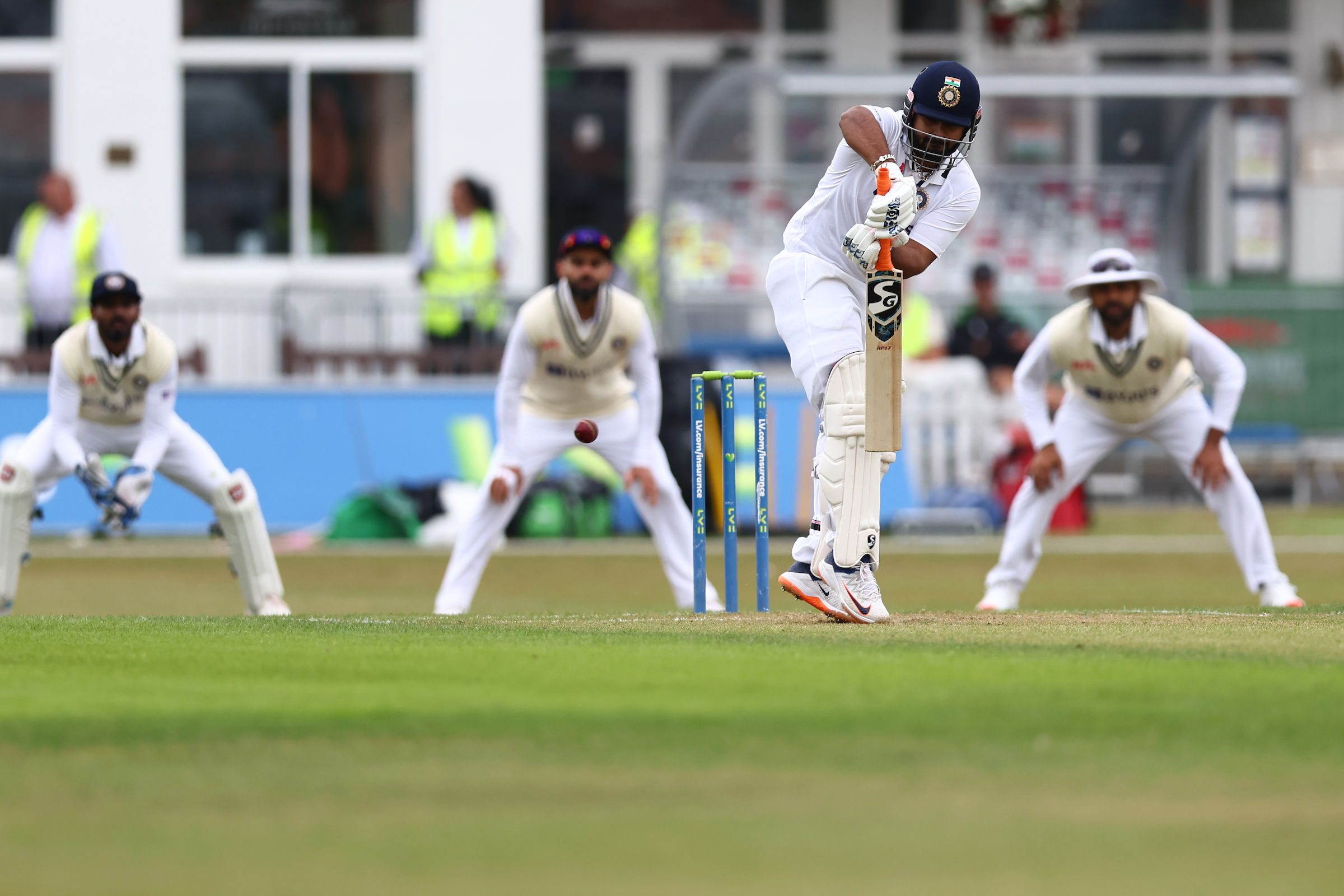 Rishabh Pant silences critics with 50 in warm-up game vs Leicestershire