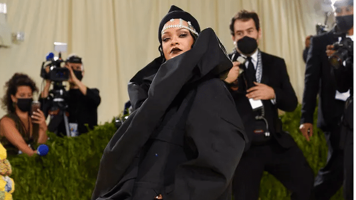 All about the dress Rihanna wore at Met Gala 2021