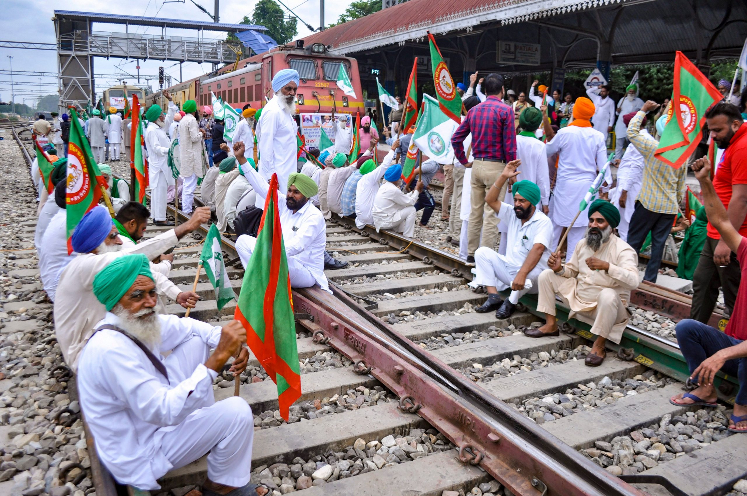 293 trains hit during the ‘Rail Roko’ protest over Lakhimpur Kheri violence