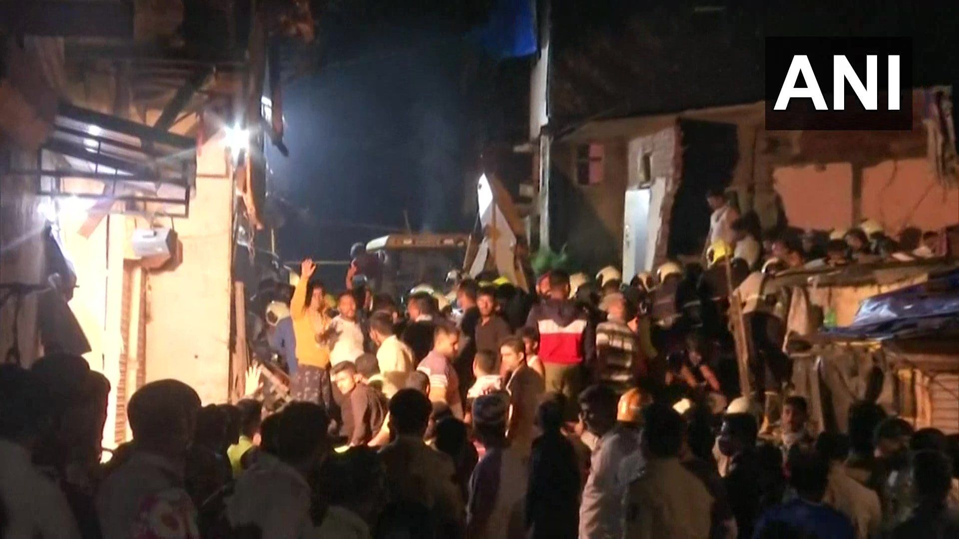 12 dead as residential building collapses on another in Mumbai