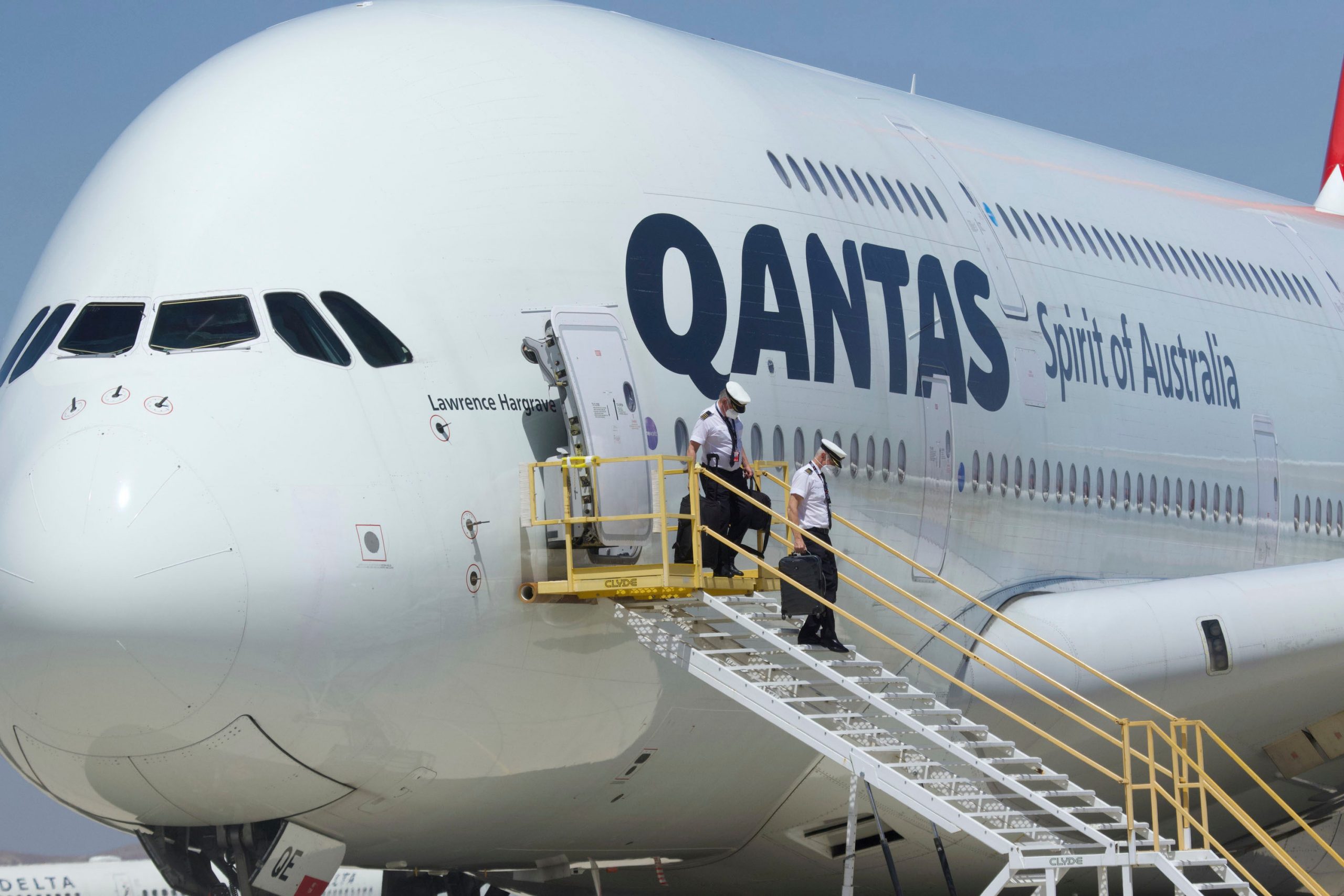 Australian airline QANTAS scaled back centennial celebrations due to Covid-19