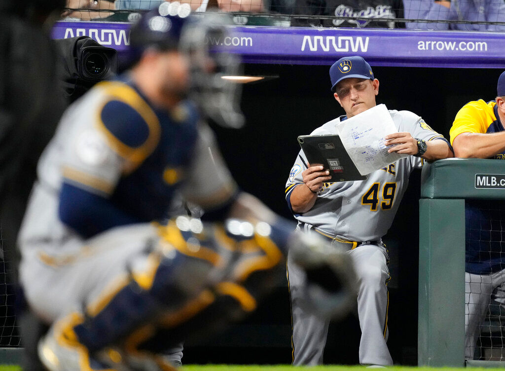 MLB: Milwaukee Brewers fire hitting coach Andy Haines after poor NLDS show
